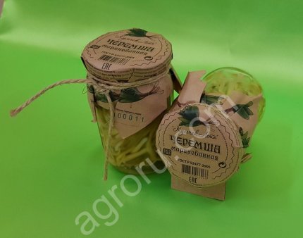 Черемша маринованная
