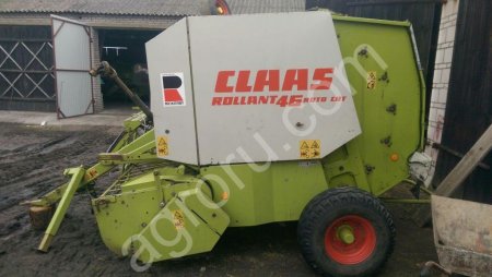 Пресс-подборщик Claas Rollant 46 (15.06.18)