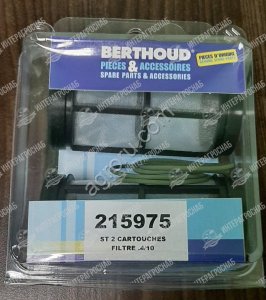 Элементы фильтрующие 2шт. 410 черный d56 114мм для Berthoud арт. 215975 (арт. 215975)