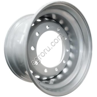 Диск колесный 11.75*22.5 ET0 10*335 D281 16мм Royal Spin серебристый с внут/вент., (арт.: LT8323AH)