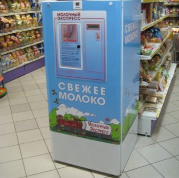 Каким молоком заполняют харьковские молокоматы