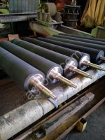 Вал обрезиненный чертеж