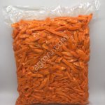 Морковь очищенная (нарезка брусок 1010) 5 кг в в/у