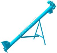 Транспортер шнековый, конвейер винтовой, <strong>шнек</strong> в желобе