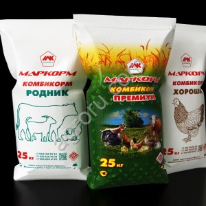 Комбикорм полнорационный для всех с/х животных и птиц