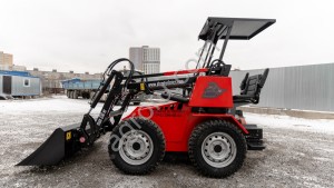 Мощный мини погрузчик - экскаватор АТ-350М!