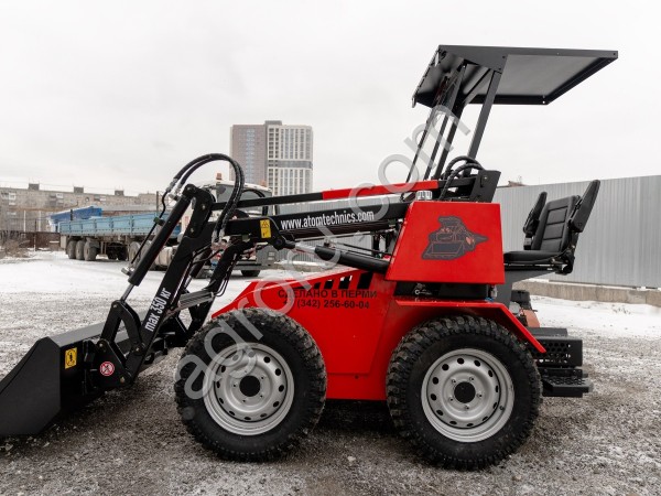 Мощный мини погрузчик - экскаватор АТ-350М!