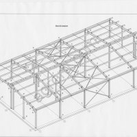 металлокаркас овощехранилище