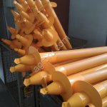 Аэратор зерновой ПВУ-1 с цельной трубой от 2 до 6 метров