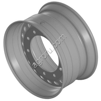 Диск колесный 11.75*22.5 ET50 10*335 D281 10,8мм ЧКПЗ серебристый с вент., (арт.: 167.524.3101012-80 ВП)