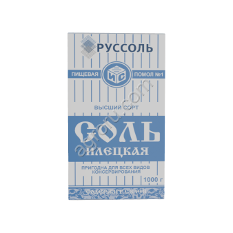 Соль картонная пачка