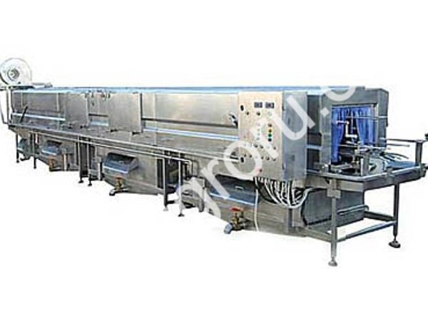 Многосекционная моечная установка для упаковки и тары