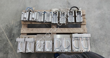 Пресс формы на п\а выдува ПЭТ 10гр-1литр (8 шт)