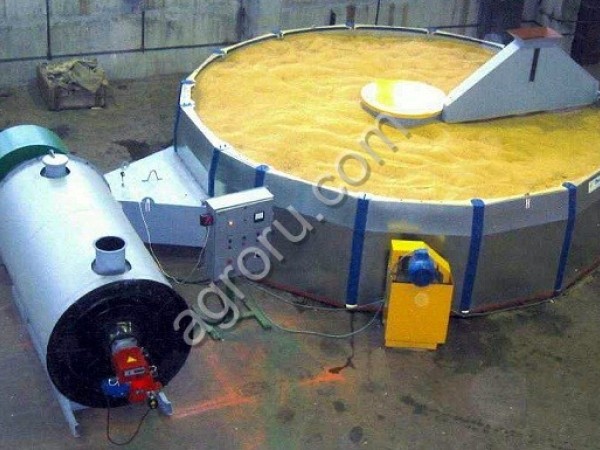 Зерносушилка карусельная универсальная СКУ-10