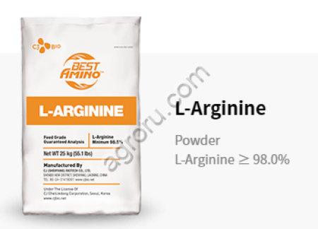 Аминокислота для с/х животных Аргинин Метионин Изолейцин Гистидин