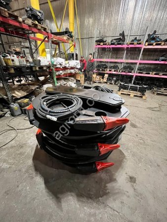 Захват для леса с ОПУ на экскаваторы