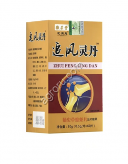 Капсулы от артрита и болей в суставах ZHUI FENG LING DAN 60 кап, Китай ,