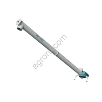 Шнековые транспортеры клиноременные, на входе и выходе патрубки, до 12 т/ч