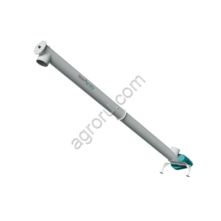 Шнековые транспортеры клиноременные, на входе и выходе патрубки, до 12 т/ч