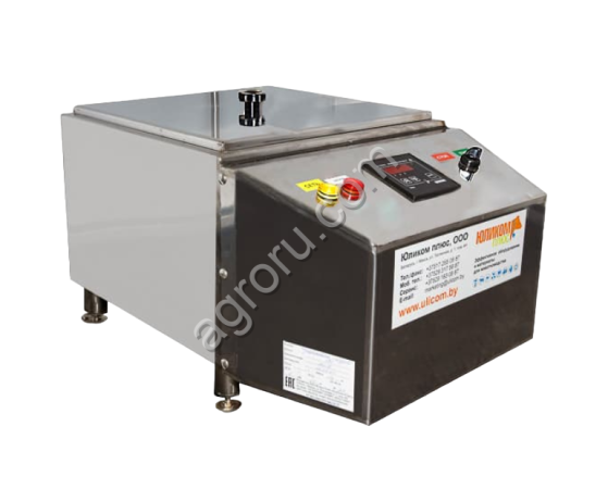 Размораживатель молозива с поворотным механизмом (баня для разморозки молозива).