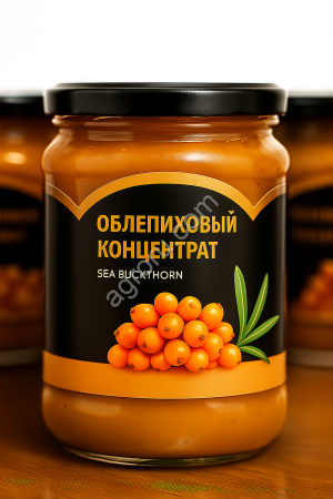 Концентрированное облепиховое пюре. Облепиха