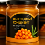 Концентрированное облепиховое пюре. Облепиха