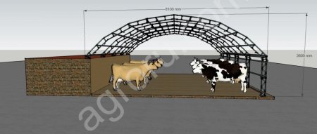Ангар-конструктор (КРС и лошади)