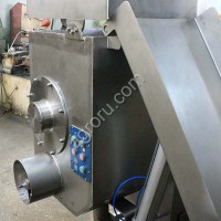Блокорезка роторная RISCO P501 с загружателем блоков и со сбором отработанного сырья в тележку-чан