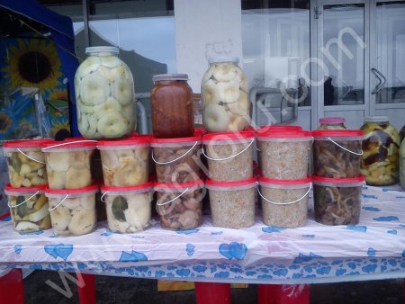 Грибы соленые и маринованные