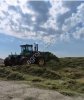 Буртовщик (отвал) для силоса на John Deere