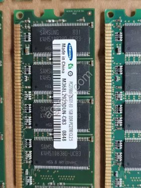 Память Samsung DDR 1 ГБ PC2700, 333 МГц
