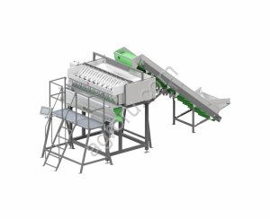 10-канальная весовая станция для фасовки овощей
