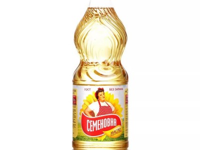 Масло подсолнечное рафинированное ТМ Семеновна