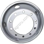 Диск колесный 9.00*22.5 ET175 10*335 D281 18мм (уп) JST серебристый (5HOLE) внутр/вент. с вент., (арт.: БП-00003176)