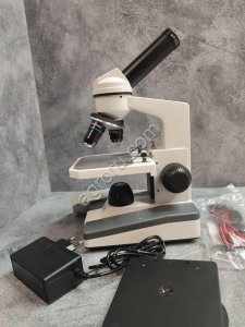 Микроскоп техника-осеменатора 3 с нагревательной платойстоликом, подсветкой ВелесЗоо