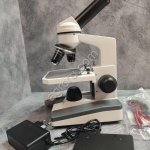 Микроскоп техника-осеменатора 3 с нагревательной платойстоликом, подсветкой ВелесЗоо