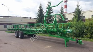 Полуприцеп Рулоновоз самозагружающийся 12 тонн тракторный