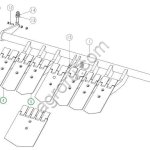 Лемех левый 3102.08.65.L для AVR Spirit 9200