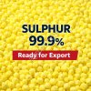 Экспорт серы технической гранулированной 99.98%