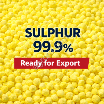 Экспорт серы технической гранулированной 99.98%