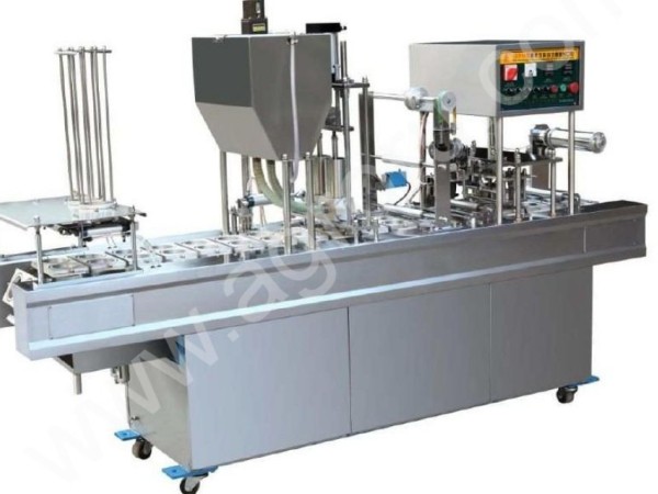 Фасовочно-упаковочная линия жидких продуктов VG32 (2 дозатора).