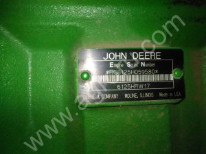 Двигатель Jonh Deere 6125HRW17 Reman (с трактора 9420)