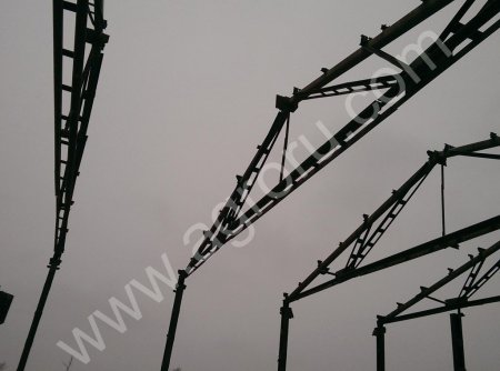 Каркас ангара 12606 прямостенный