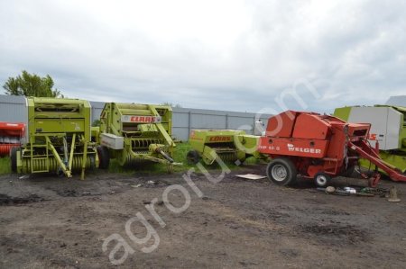 Пресс-подборщики из Европы тюковые и рулонные