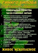 Функциональны чай. Листья Гинкго двулопастного Ginkgo Bilobae folia