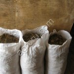 Чистый конский навоз в мешках 50 литров