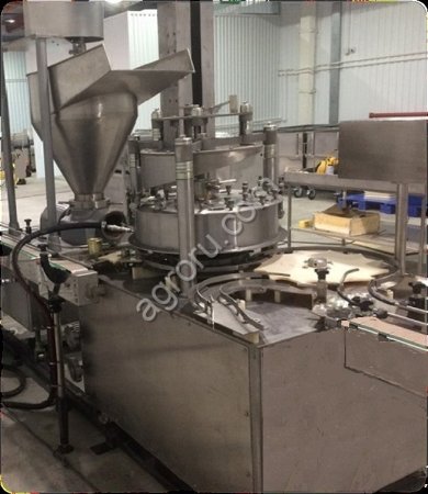 Линия для консервированного мяса.