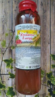Женьшень в меду 500 мл,