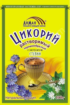 цикорий растворимый с экстрактом стевии