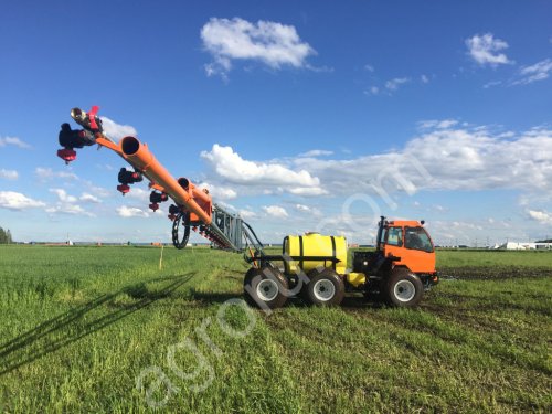 Услуги внесения КАС-32 и опрыскиванию полей